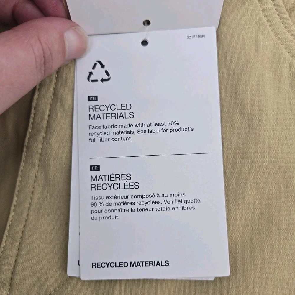 The North Face Pants Mens 34 Short Sprag 5 Pocket Khaki Stone UV Water Repellent